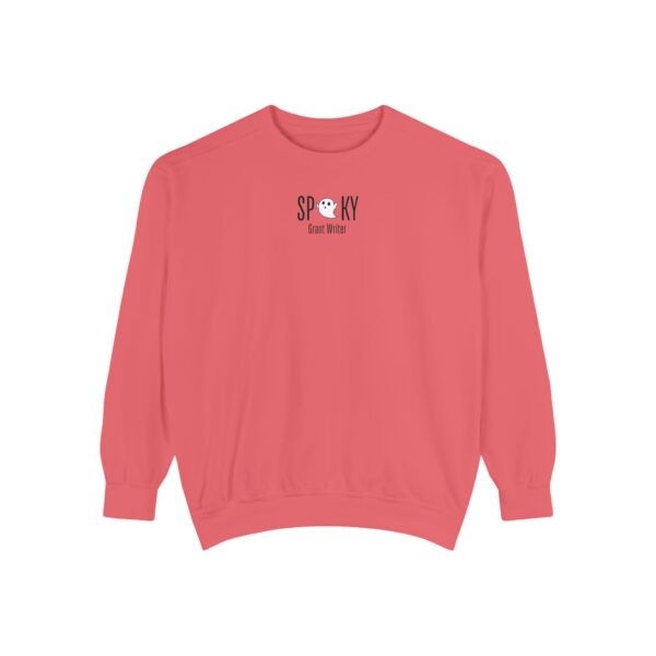 Spooky Grant Writer Unisex Garment-Dyed Sweatshirt - Image 31