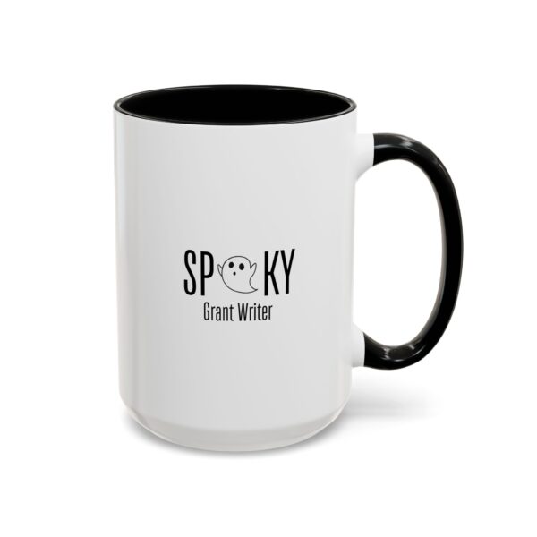 Spooky Grant Writer Accent Coffee Mug (11, 15oz) - Image 12