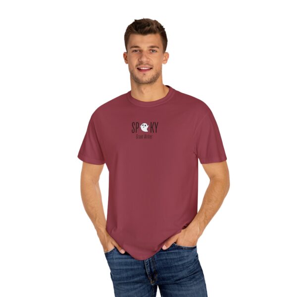 Spooky Grant Writer Unisex Garment-Dyed T-shirt - Image 40