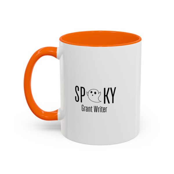 Spooky Grant Writer Accent Coffee Mug (11, 15oz) - Image 18