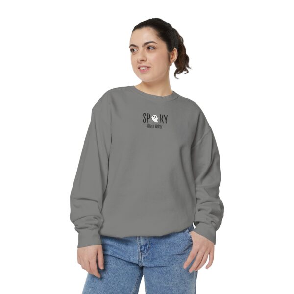 Spooky Grant Writer Unisex Garment-Dyed Sweatshirt - Image 17