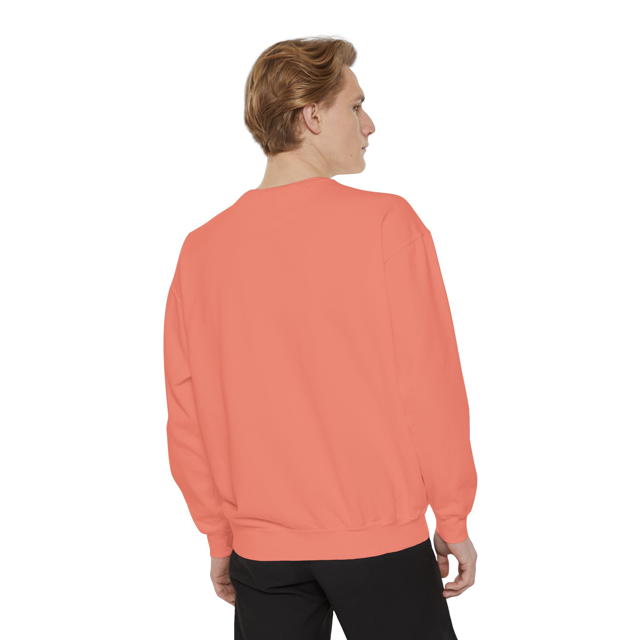 White Grant Pro Definition Unisex Garment-Dyed Sweatshirt - Image 11