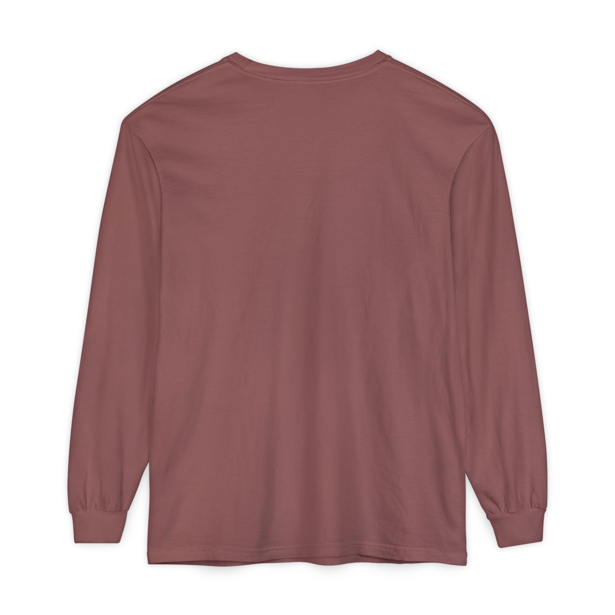 Fall Unisex Garment-dyed Long Sleeve T-Shirt - Image 14