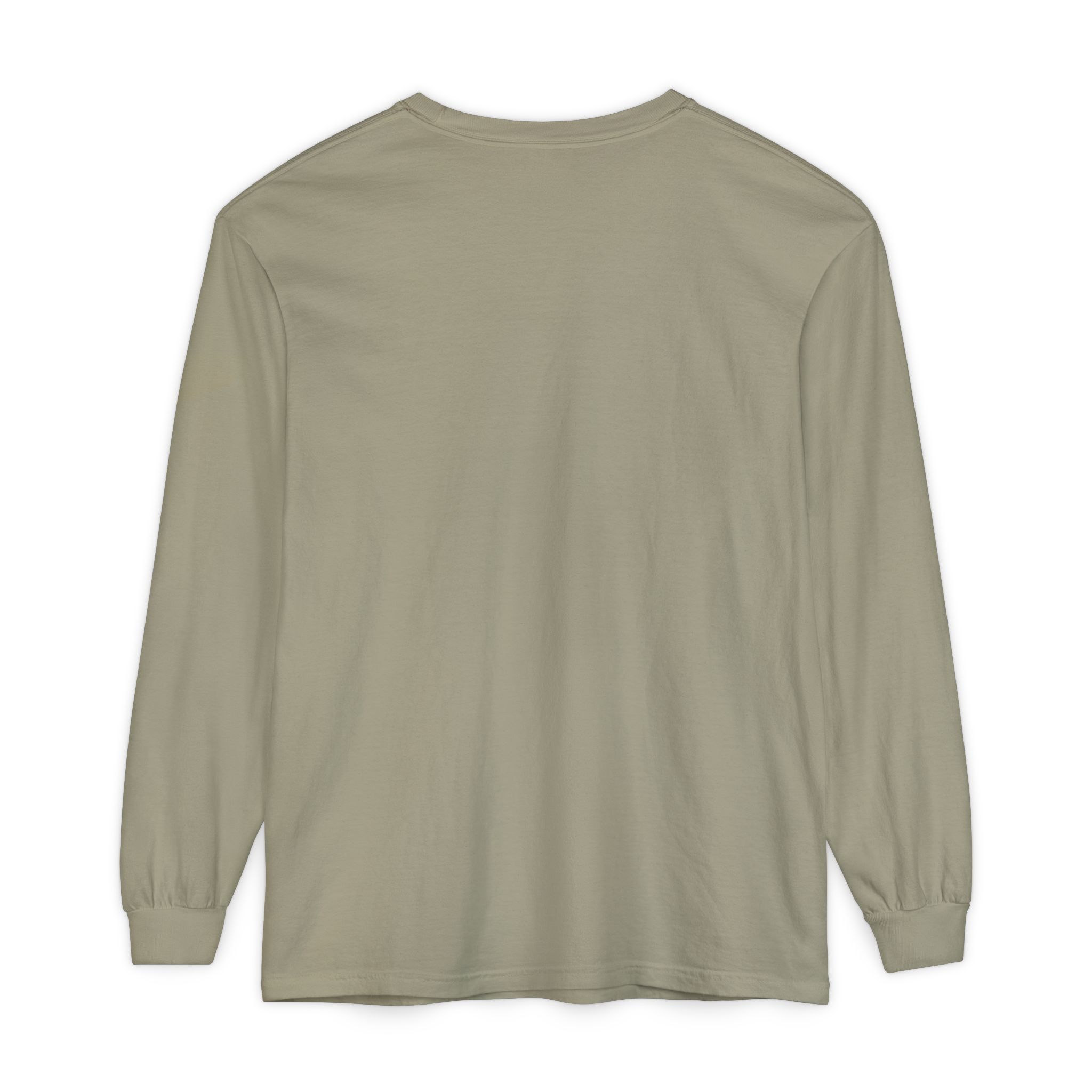 Fall Unisex Garment-dyed Long Sleeve T-Shirt - Image 44