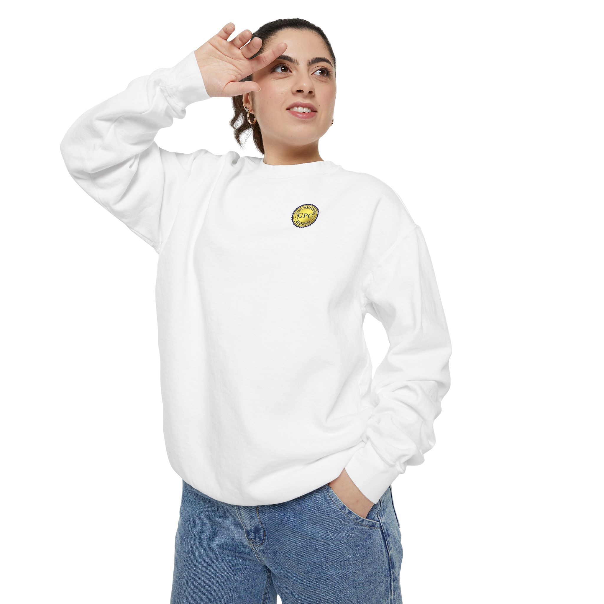 GPC Unisex Garment-Dyed Sweatshirt - Image 6