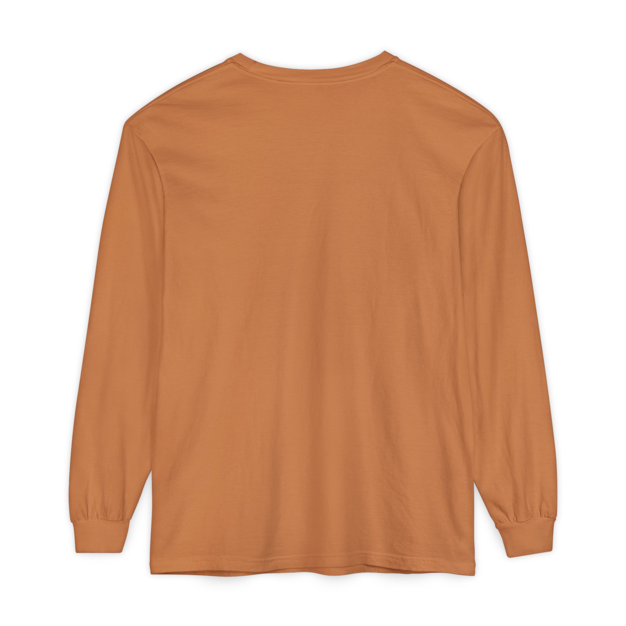 Fall Unisex Garment-dyed Long Sleeve T-Shirt - Image 3