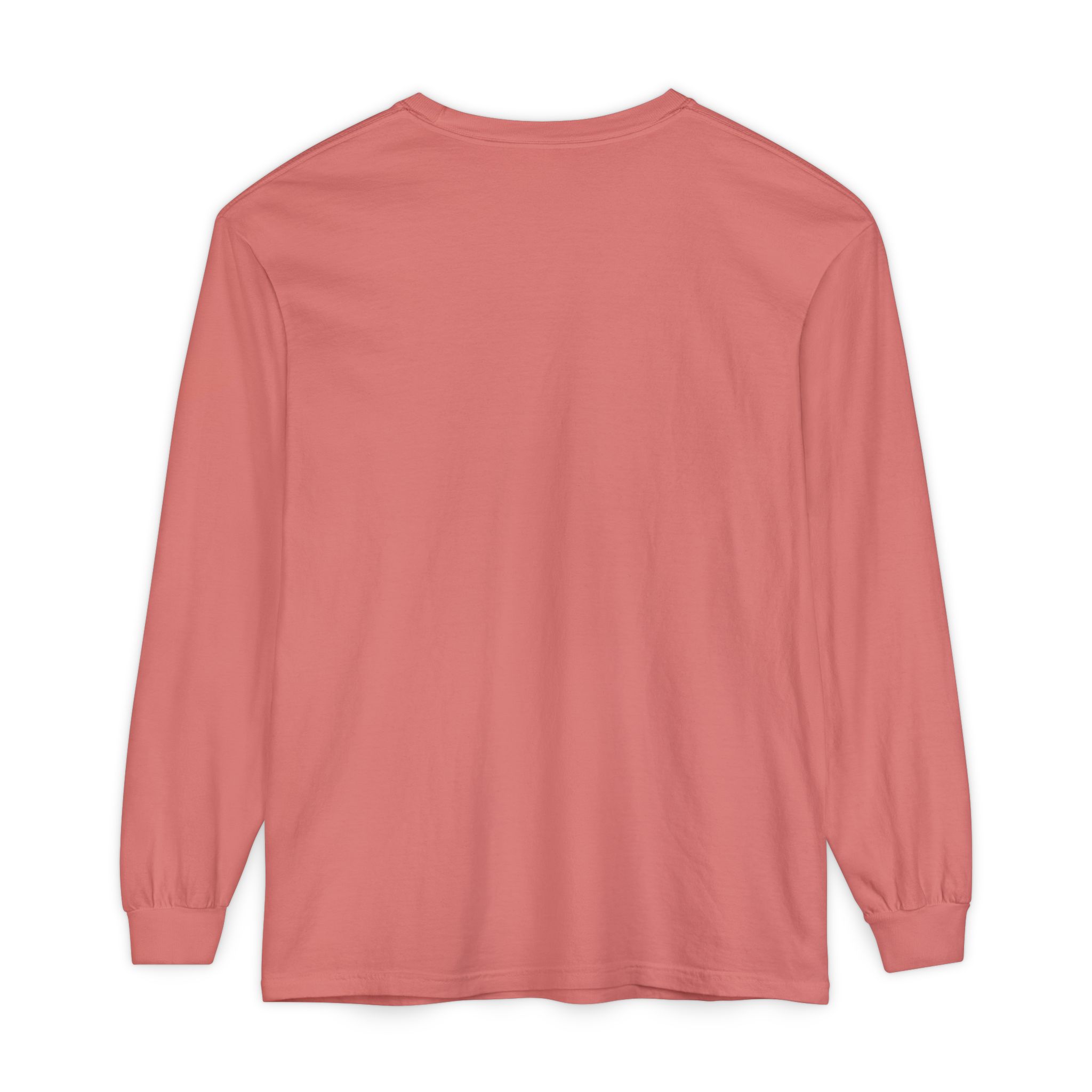 Fall Unisex Garment-dyed Long Sleeve T-Shirt - Image 62
