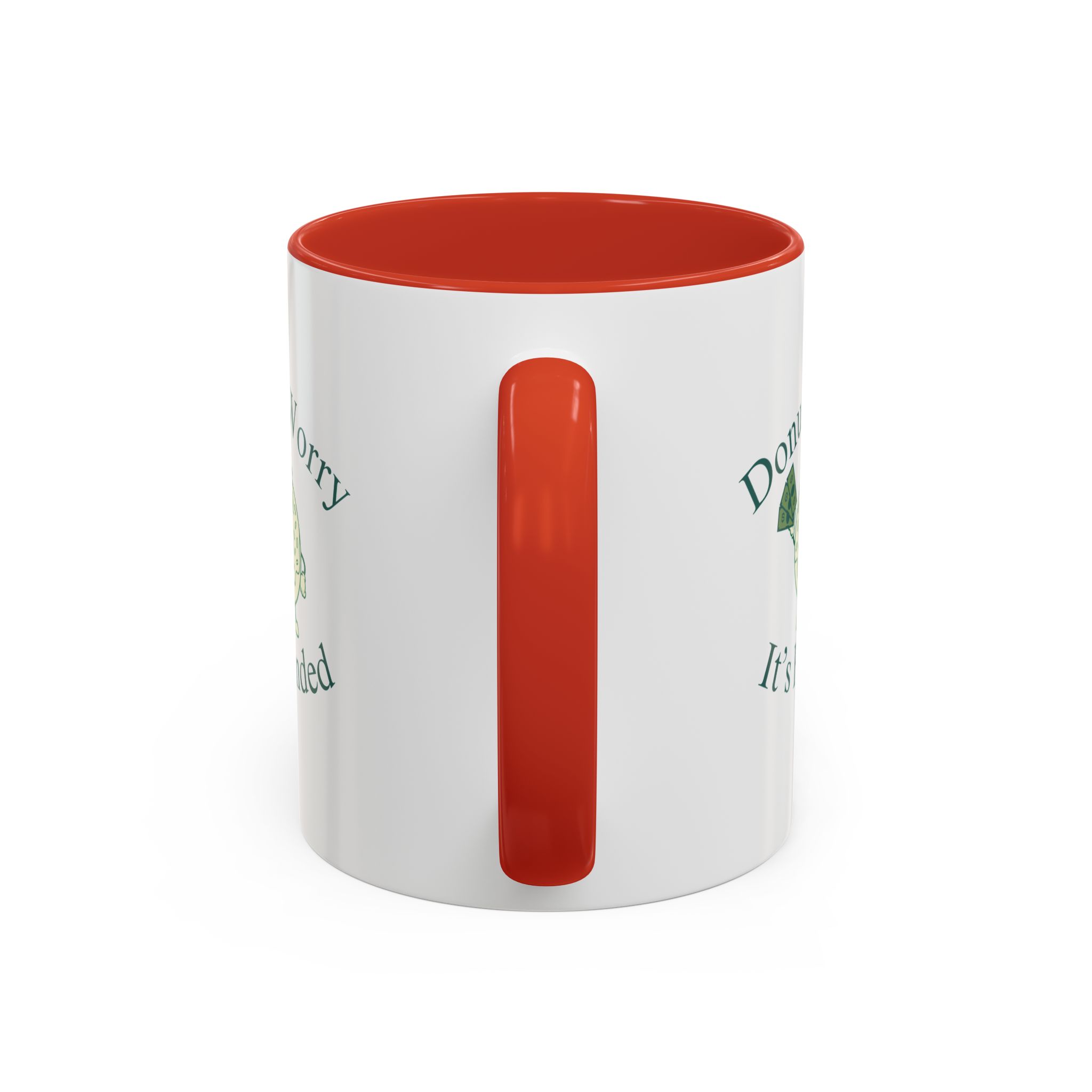 Donut Worry, It's Funded Accent Coffee Mug (11, 15oz) - Image 19