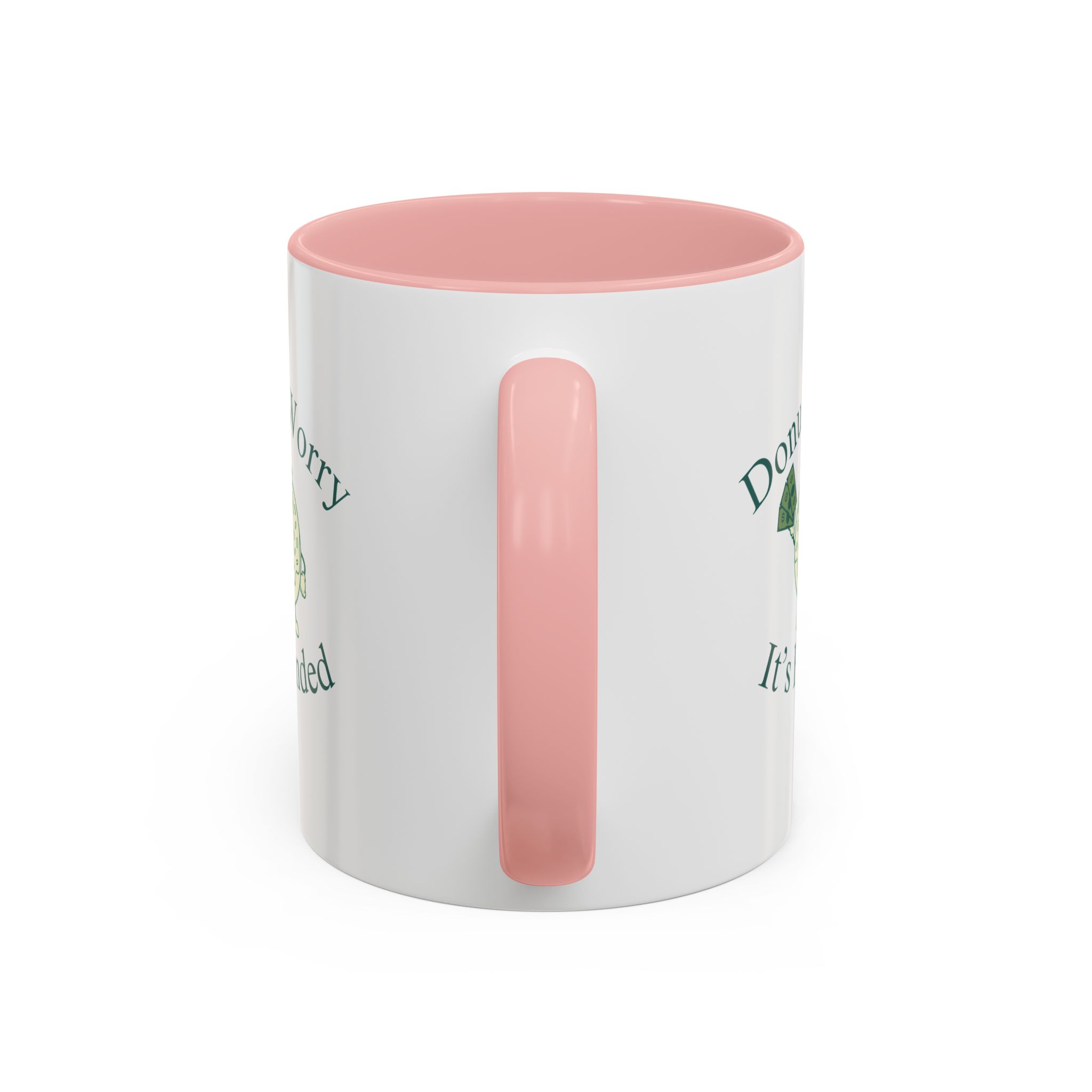 Donut Worry, It's Funded Accent Coffee Mug (11, 15oz) - Image 15