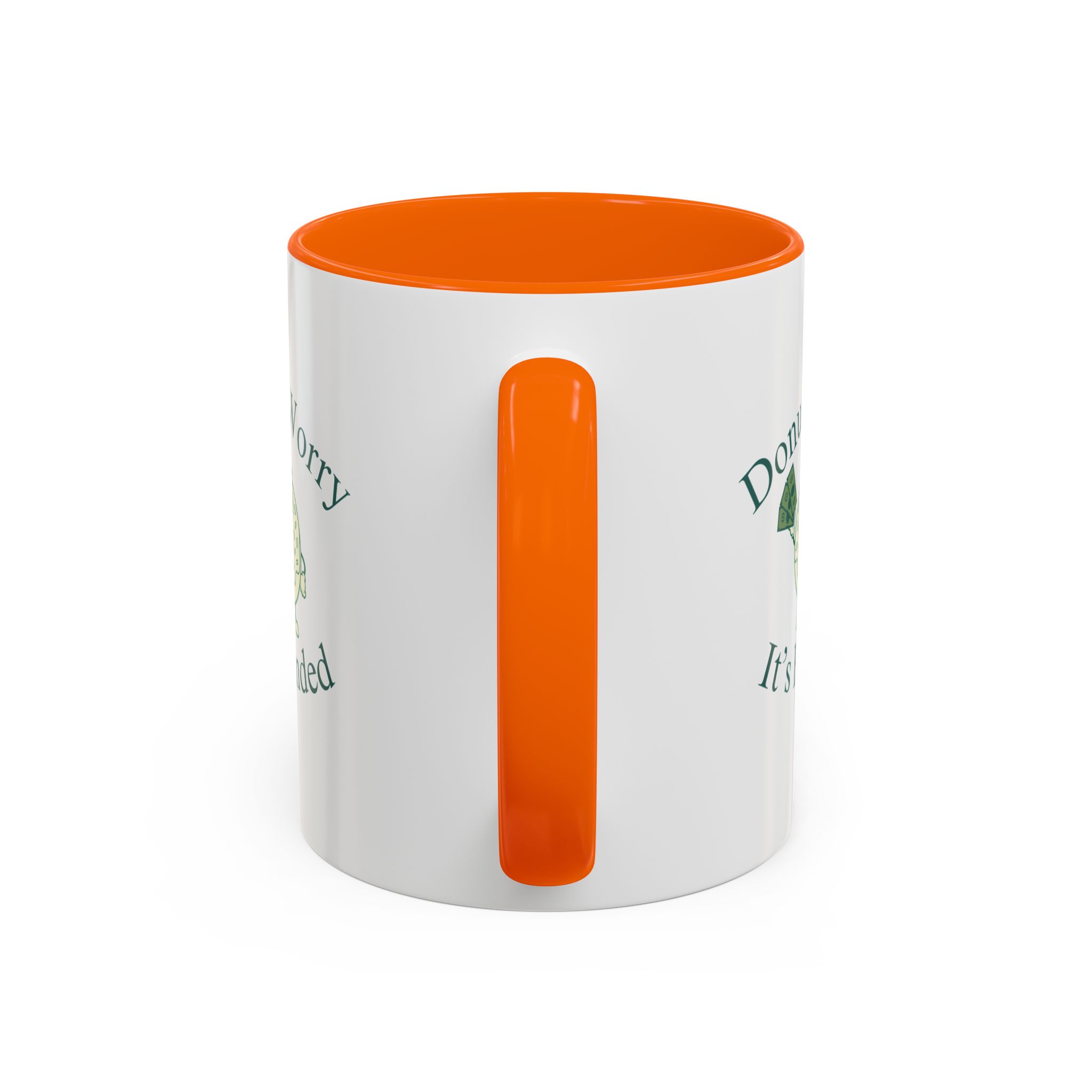 Donut Worry, It's Funded Accent Coffee Mug (11, 15oz) - Image 27