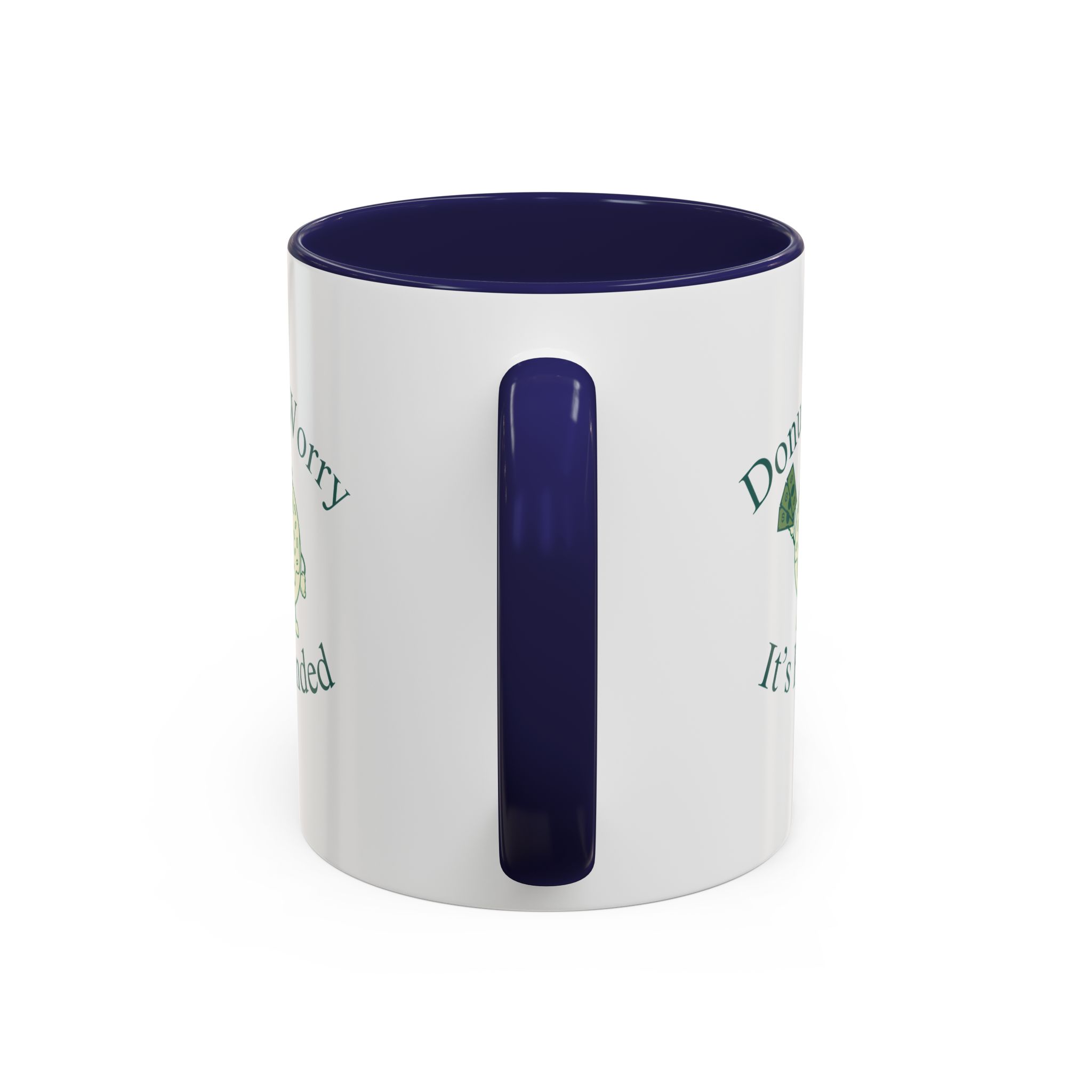 Donut Worry, It's Funded Accent Coffee Mug (11, 15oz) - Image 11