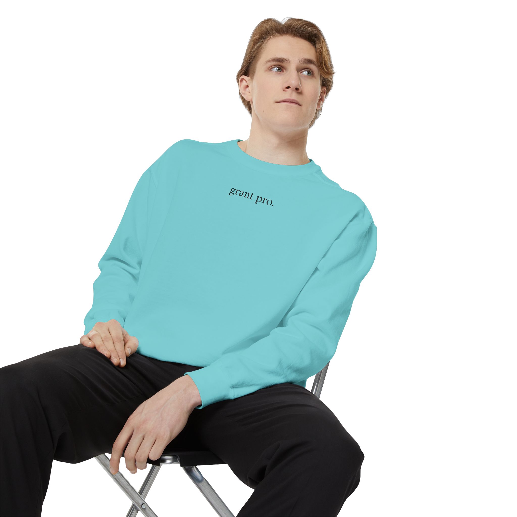 Grant Pro Unisex Garment-Dyed Sweatshirt - Image 23