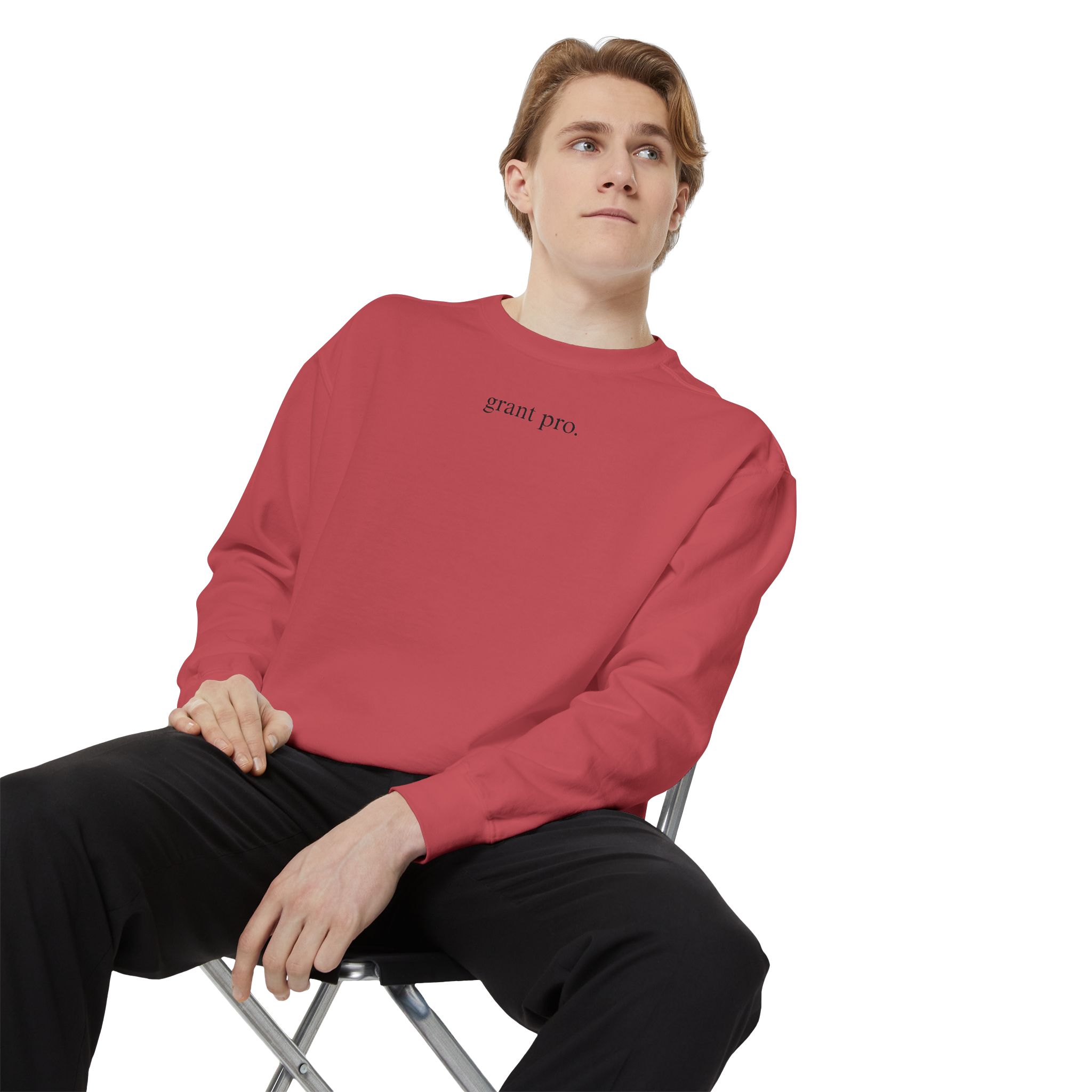 Grant Pro Unisex Garment-Dyed Sweatshirt - Image 59