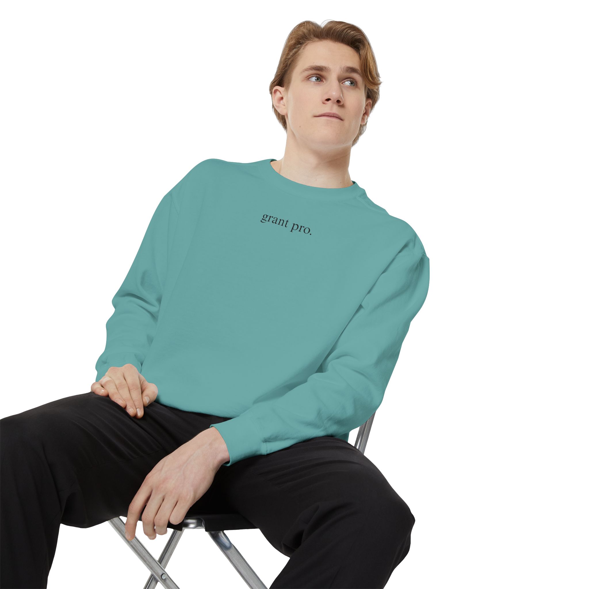 Grant Pro Unisex Garment-Dyed Sweatshirt - Image 35