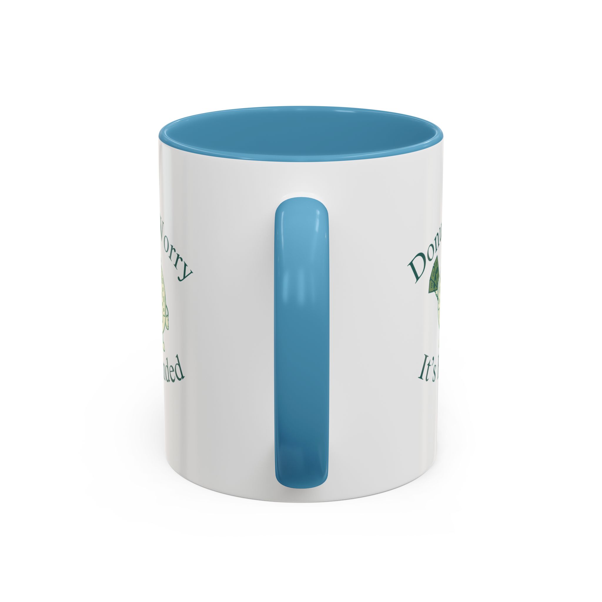 Donut Worry, It's Funded Accent Coffee Mug (11, 15oz) - Image 23