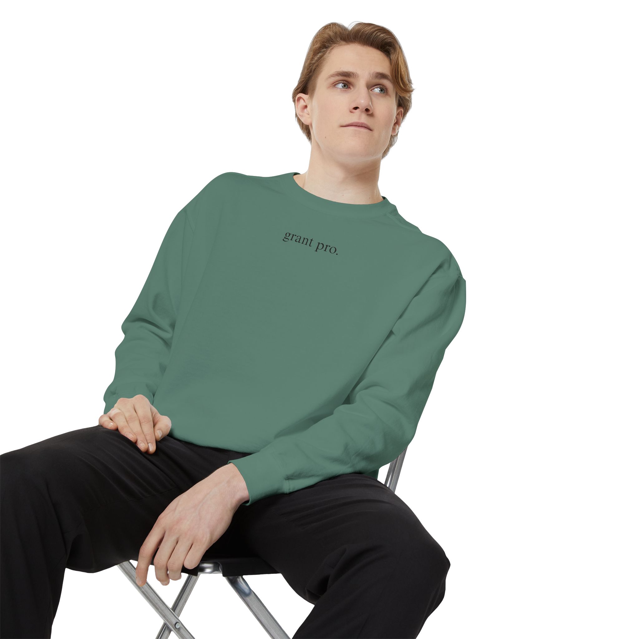 Grant Pro Unisex Garment-Dyed Sweatshirt - Image 29
