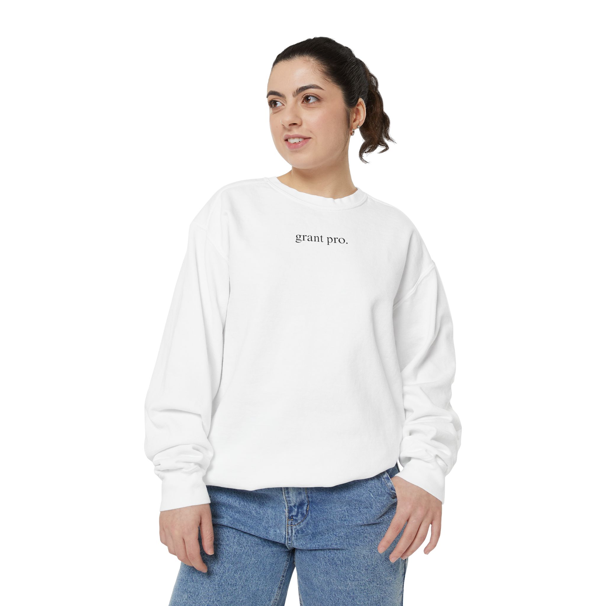 Grant Pro Unisex Garment-Dyed Sweatshirt - Image 9
