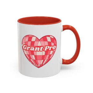 Grant Pro Heart Accent Coffee Mug (11oz)