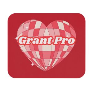 Grant Pro Heart Mouse Pad (Rectangle)