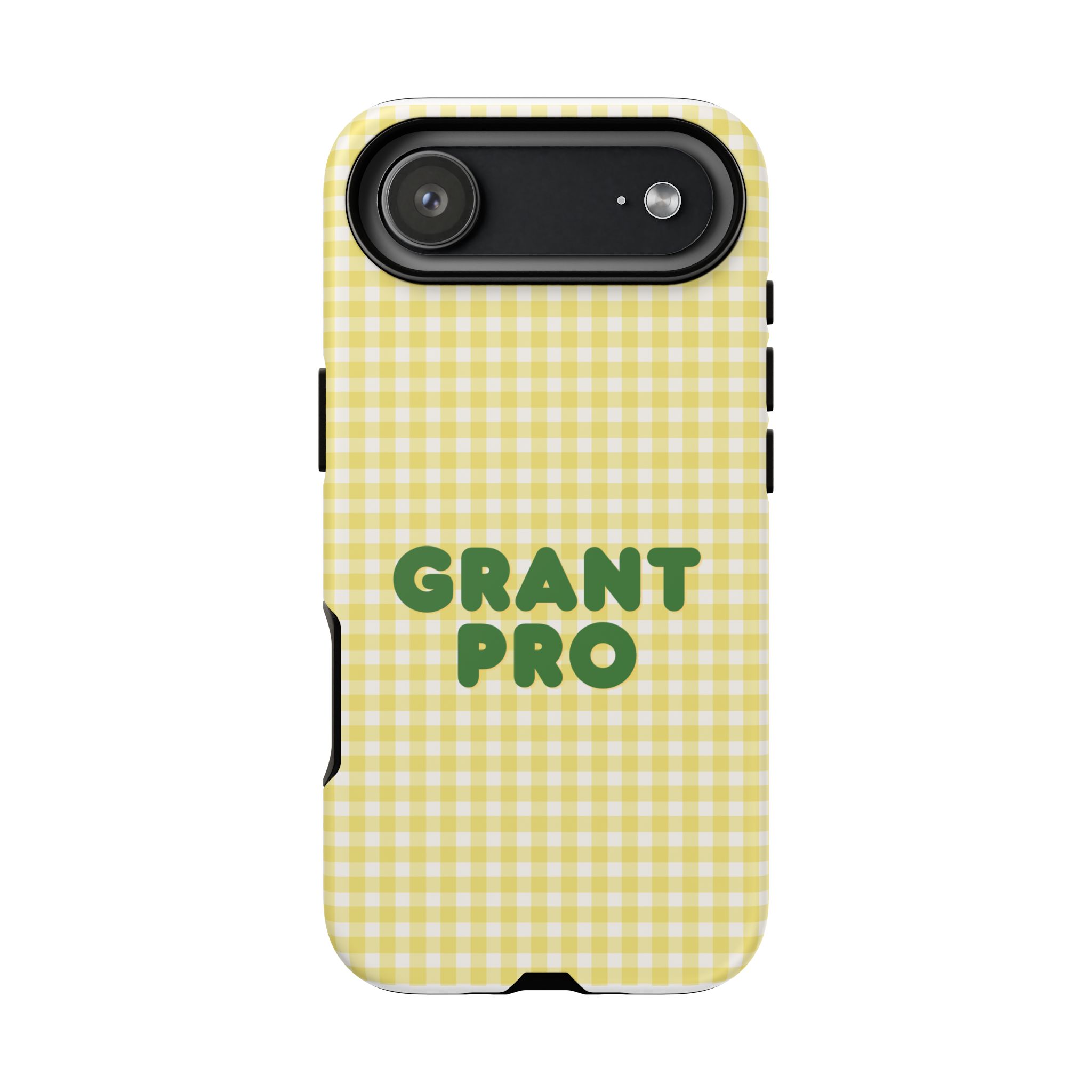 Spring Yellow Checkered Grant Pro Tough Case - Image 92