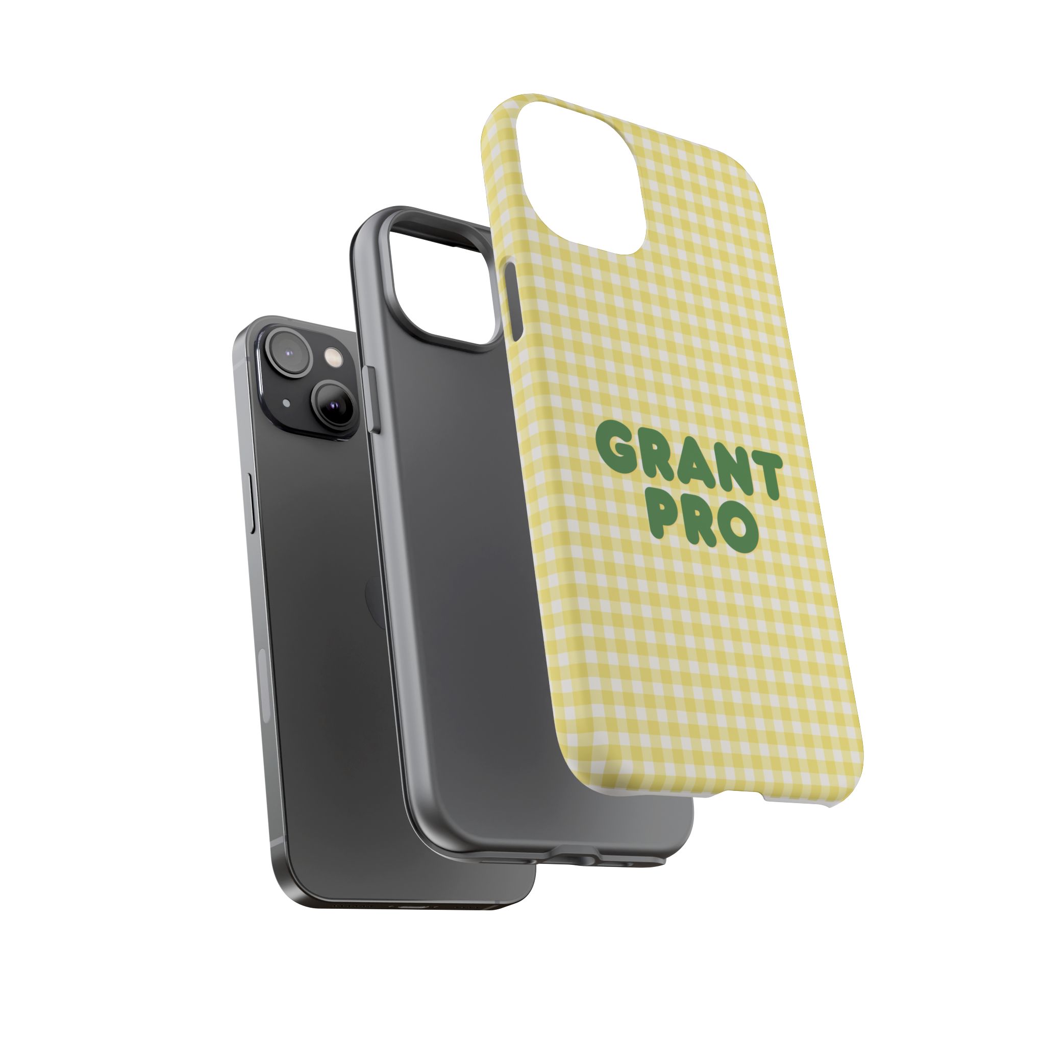 Spring Yellow Checkered Grant Pro Tough Case - Image 27