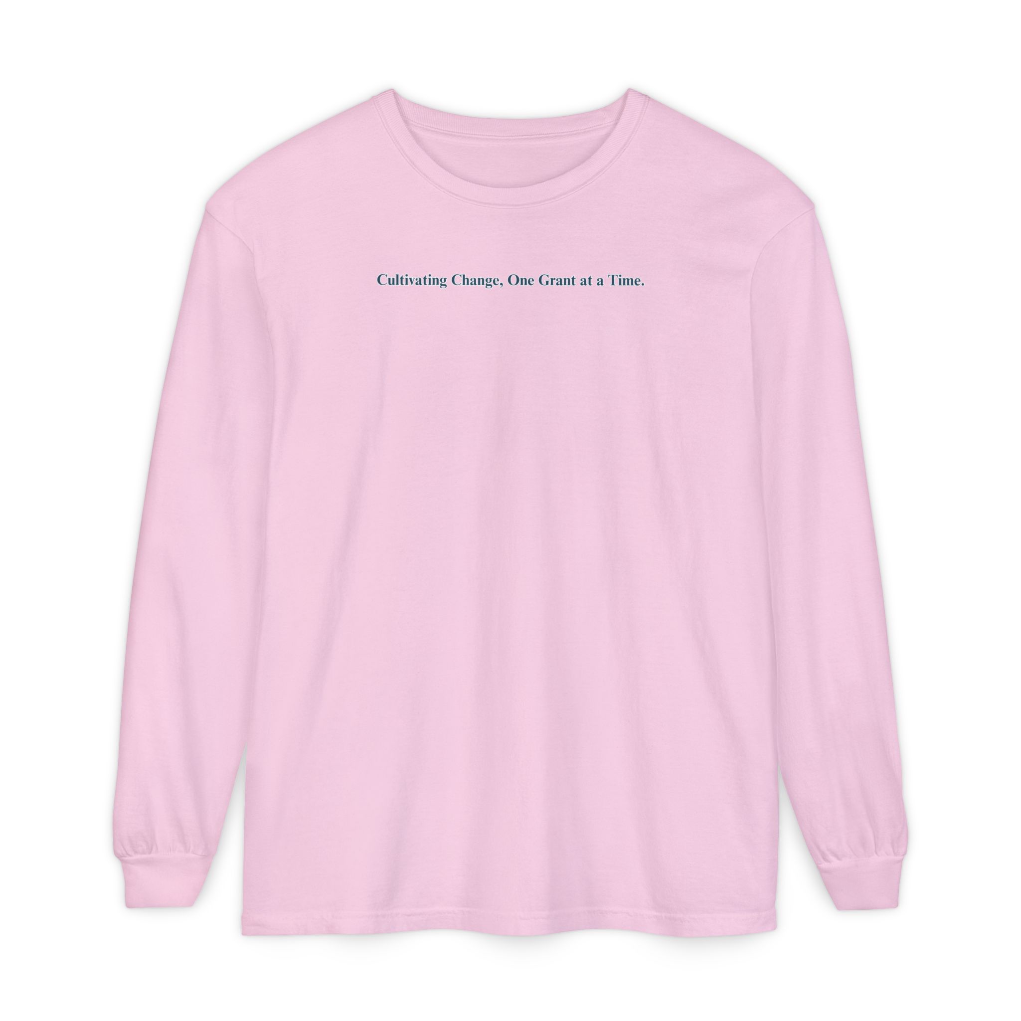 Cultivating Change, One Grant at a Time. Unisex Garment-dyed Long Sleeve T-Shirt - Image 21