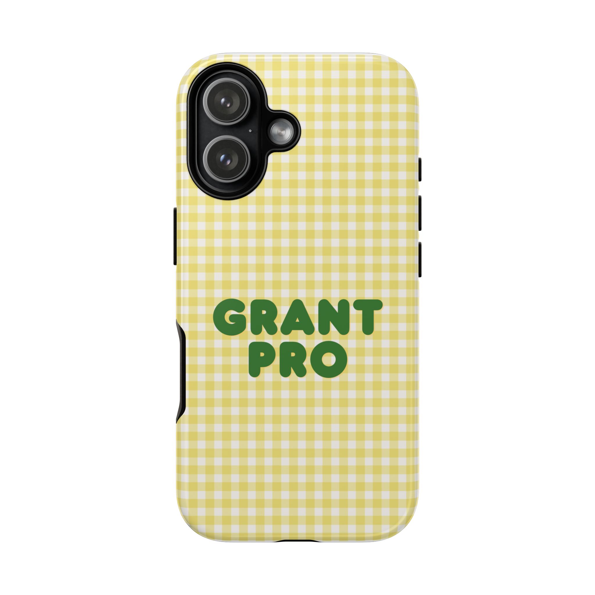 Spring Yellow Checkered Grant Pro Tough Case - Image 89