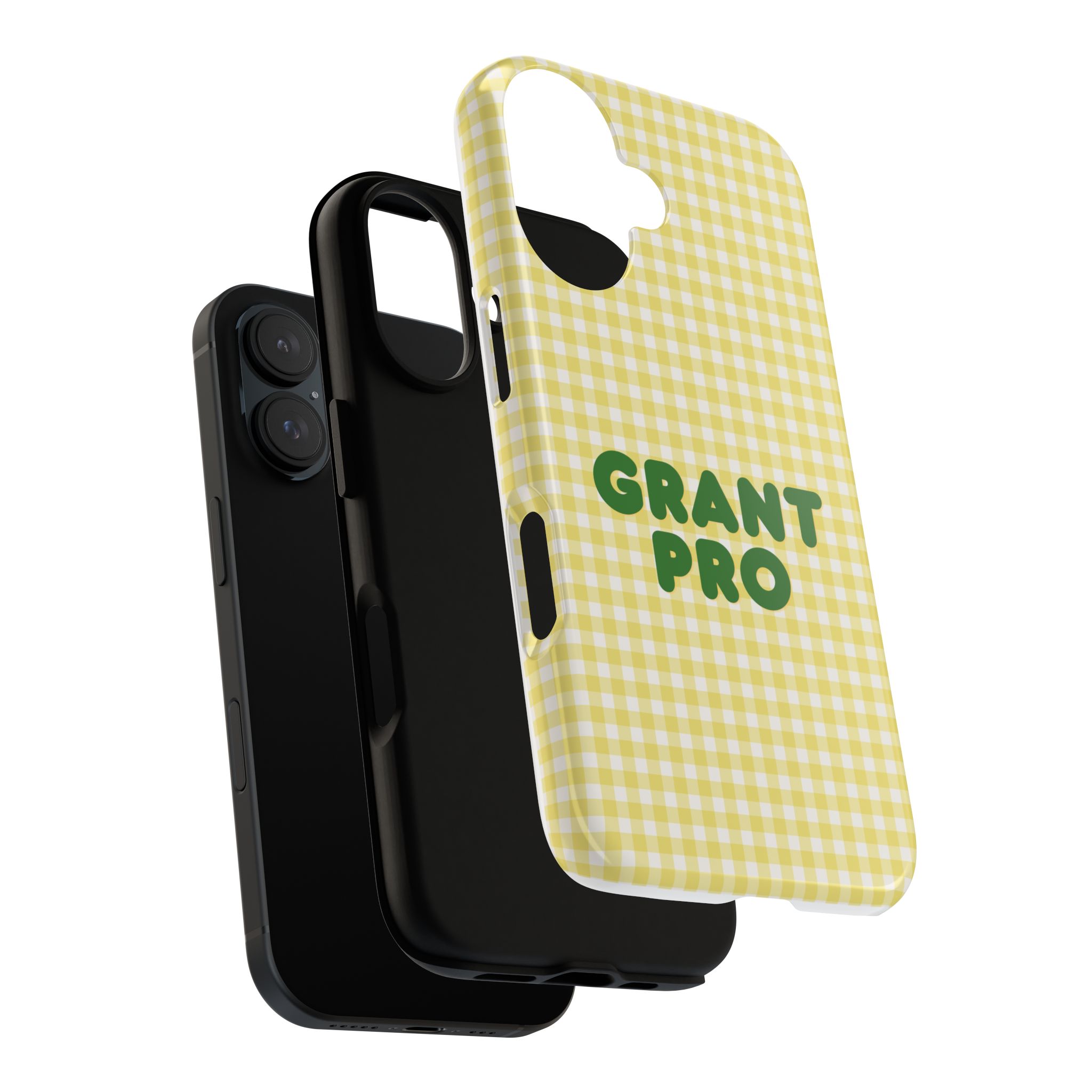 Spring Yellow Checkered Grant Pro Tough Case - Image 63