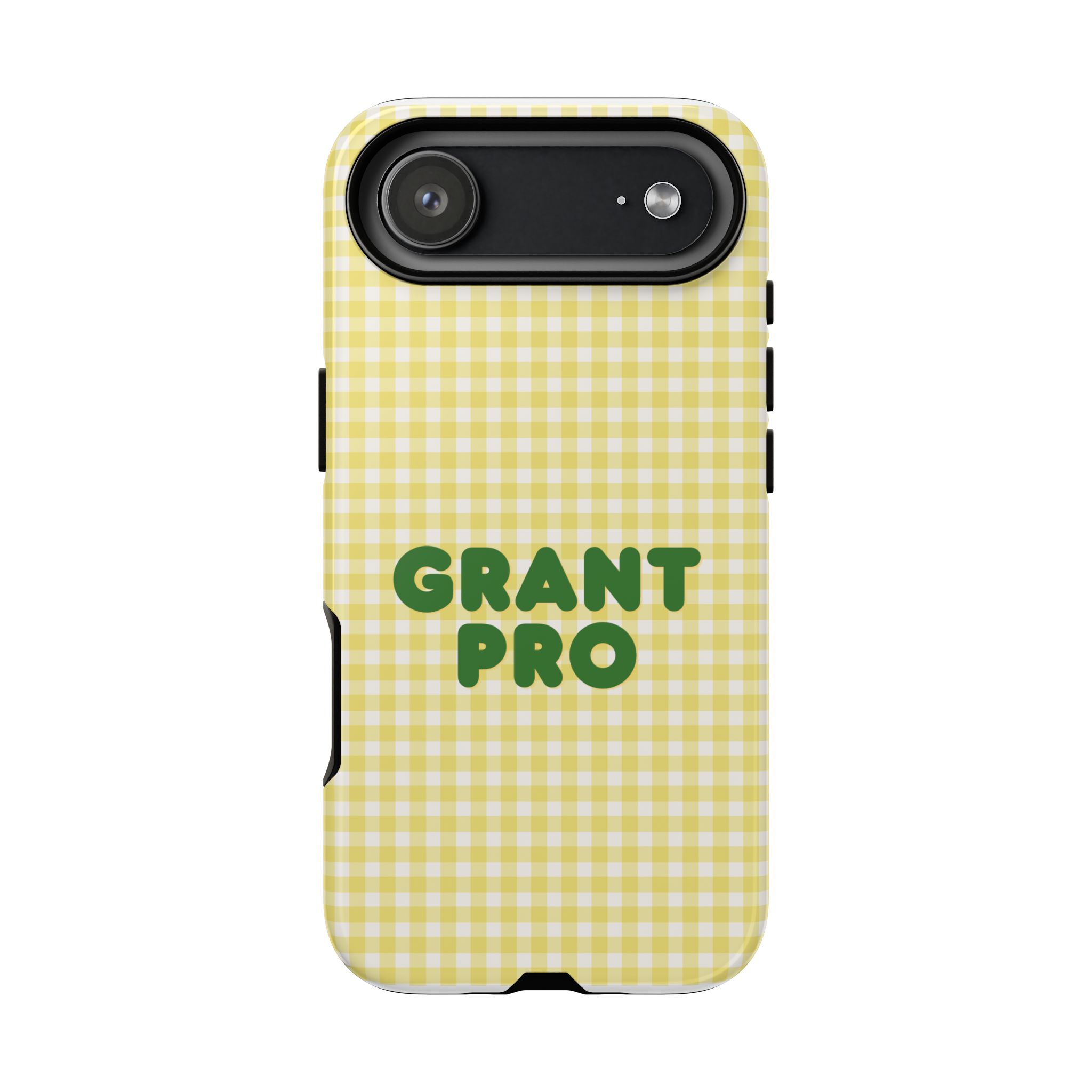 Spring Yellow Checkered Grant Pro Tough Case - Image 91