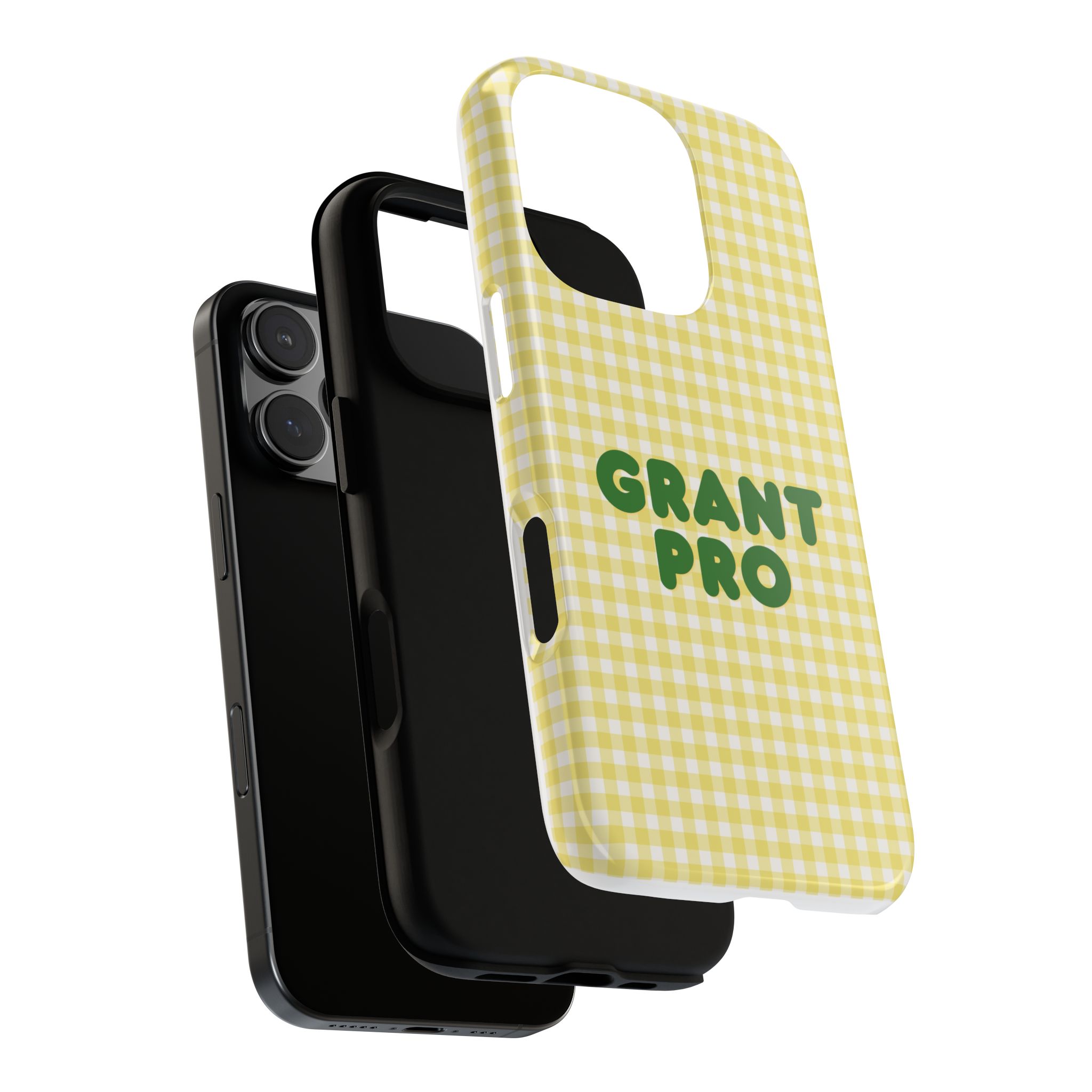 Spring Yellow Checkered Grant Pro Tough Case - Image 79