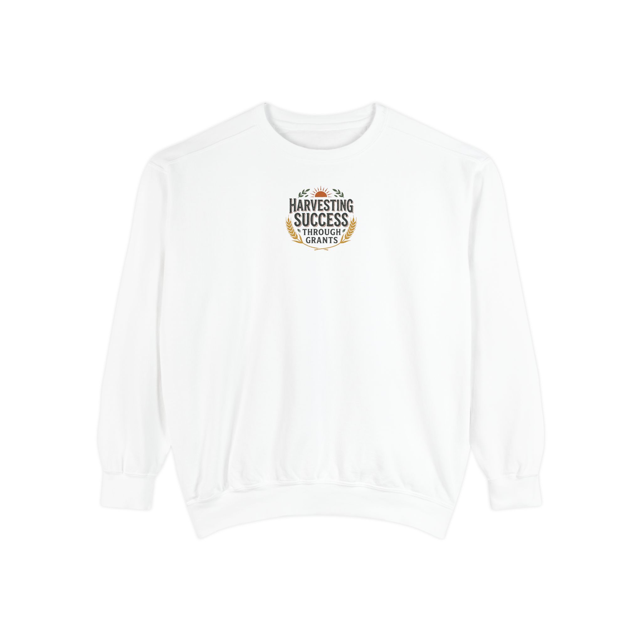 Harvesting Success Through Grants Unisex Garment-Dyed Sweatshirt - Image 9