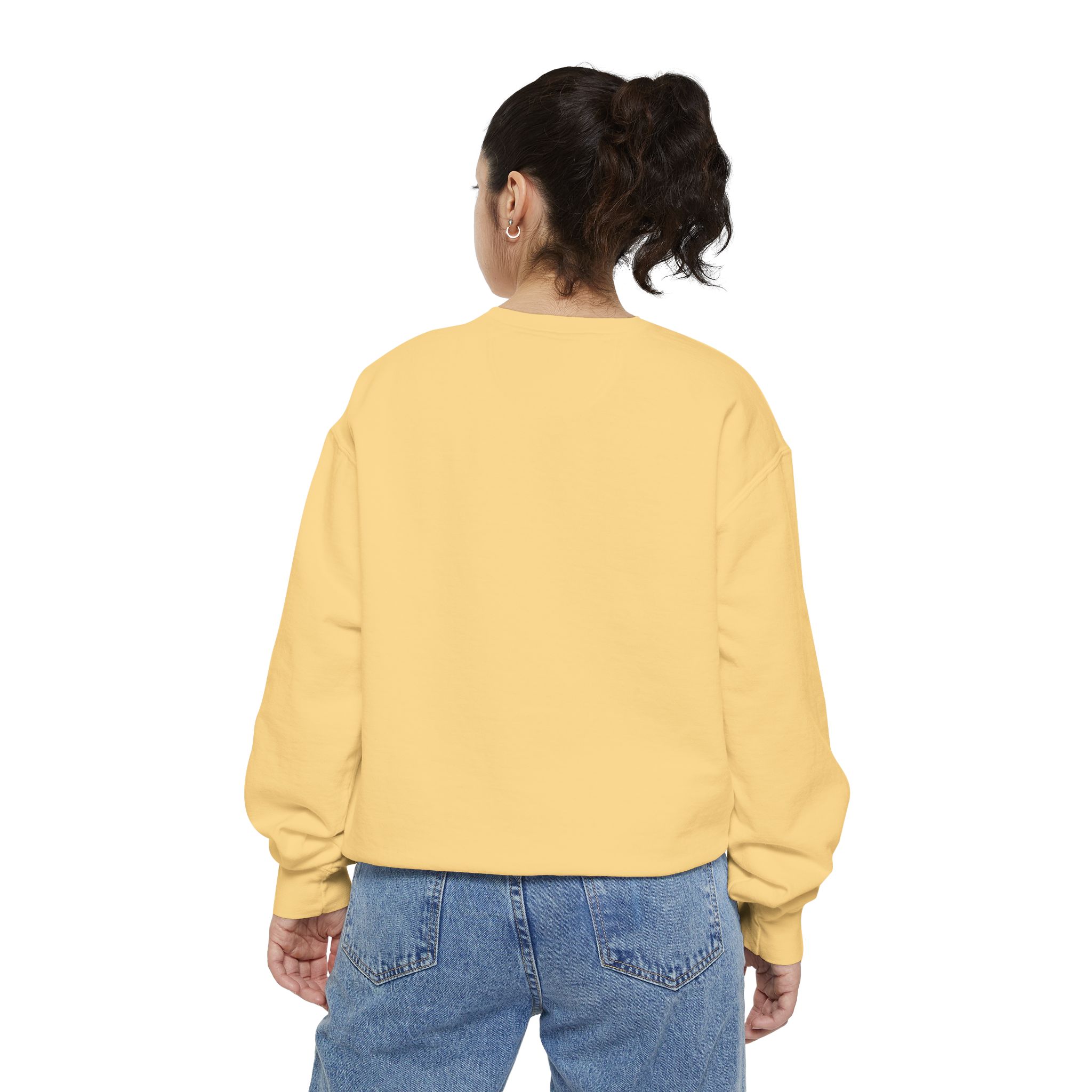 Grants, Goals, & Good Vibes Unisex Garment-Dyed Sweatshirt - Image 10